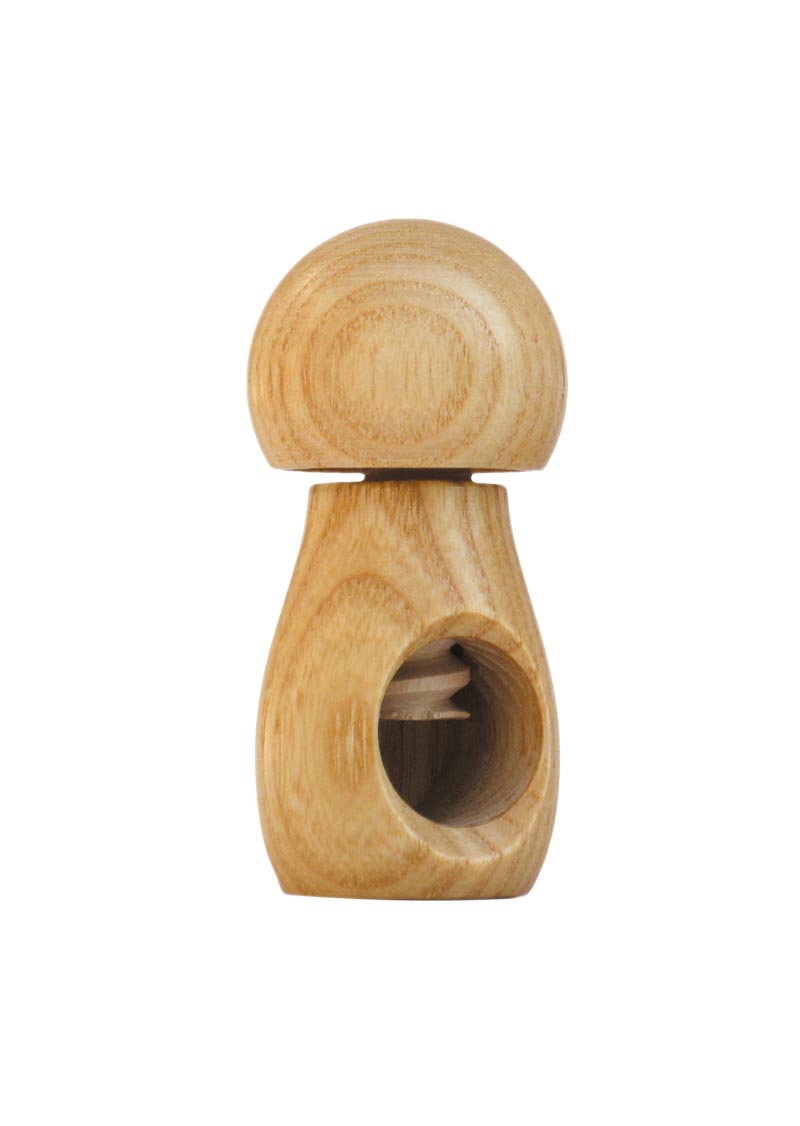 Casse-noisette champignon en bois de frêne