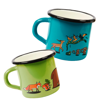 Tasses en fer- animaux